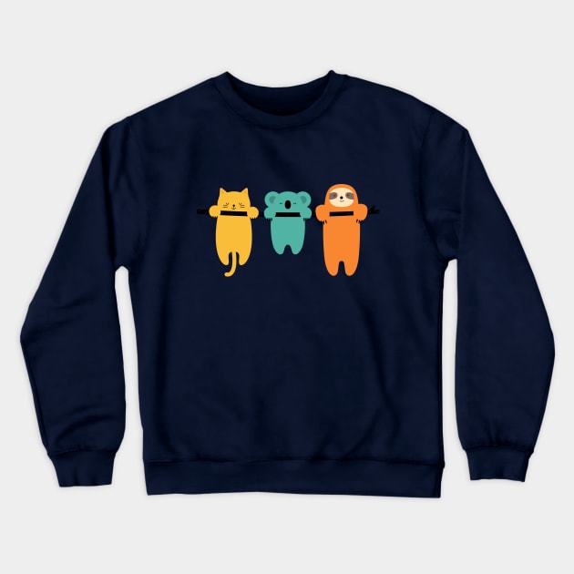Hang In There Crewneck Sweatshirt by AndyWestface